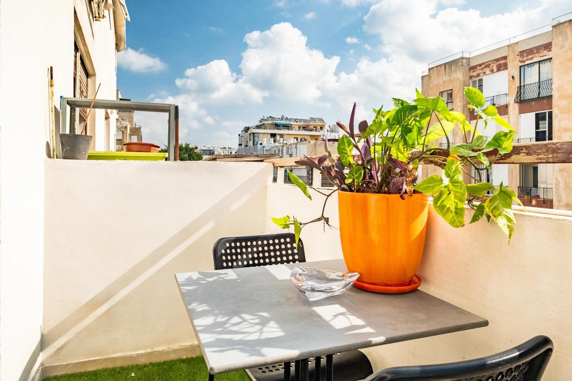 Premium 1Bd Apartment Near The Beach W/Balcony Tel Aviv Buitenkant foto