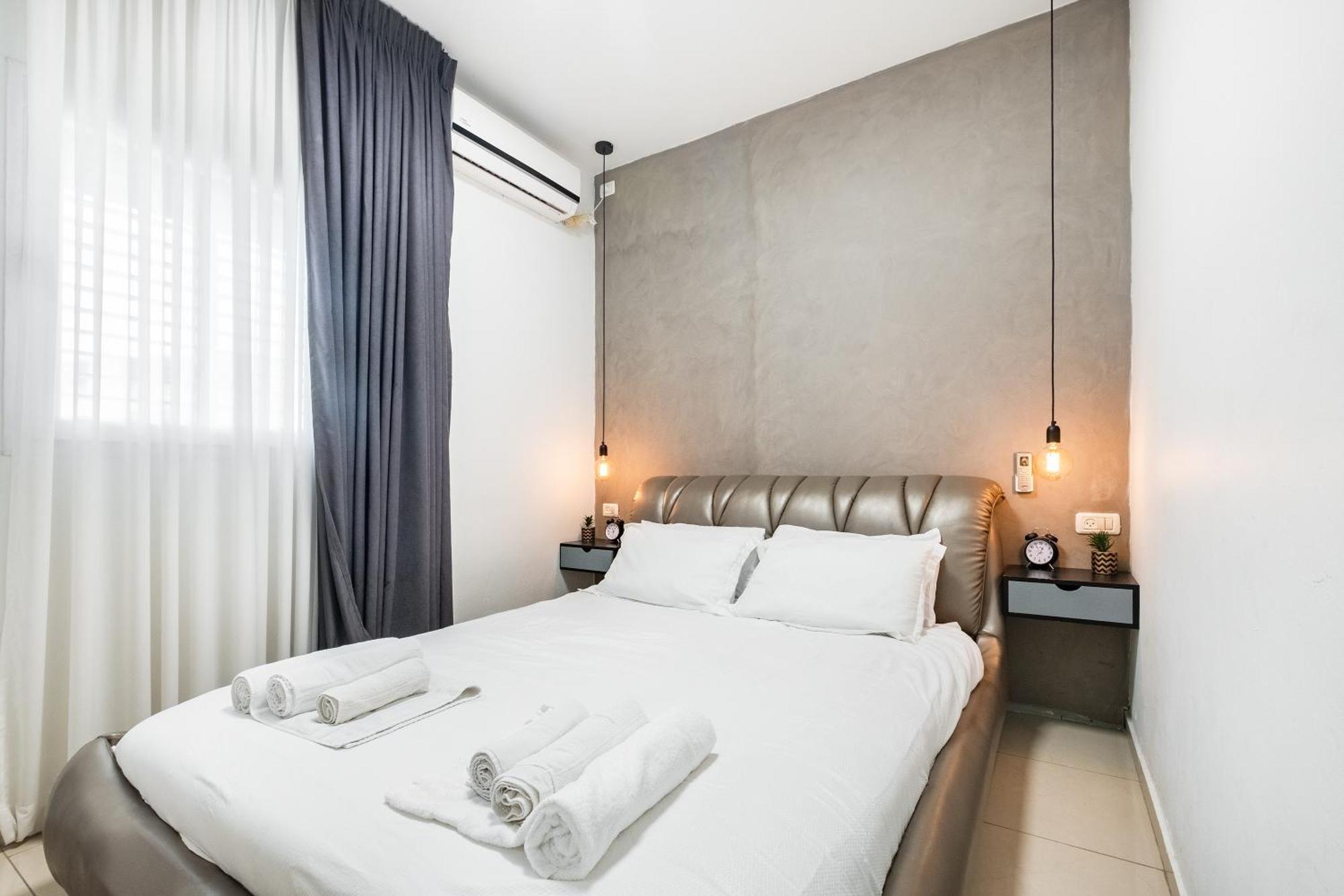 Premium 1Bd Apartment Near The Beach W/Balcony Tel Aviv Buitenkant foto